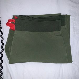 Livingston Dark Olive Figs scrub pants